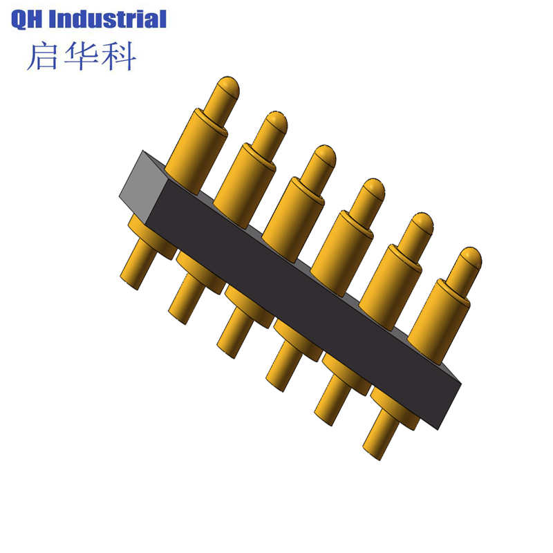 6Pin Argentina Mp4 Mp5 Connector spring loaded pin Magnetic Connector Magnetic spring loaded pin Charger