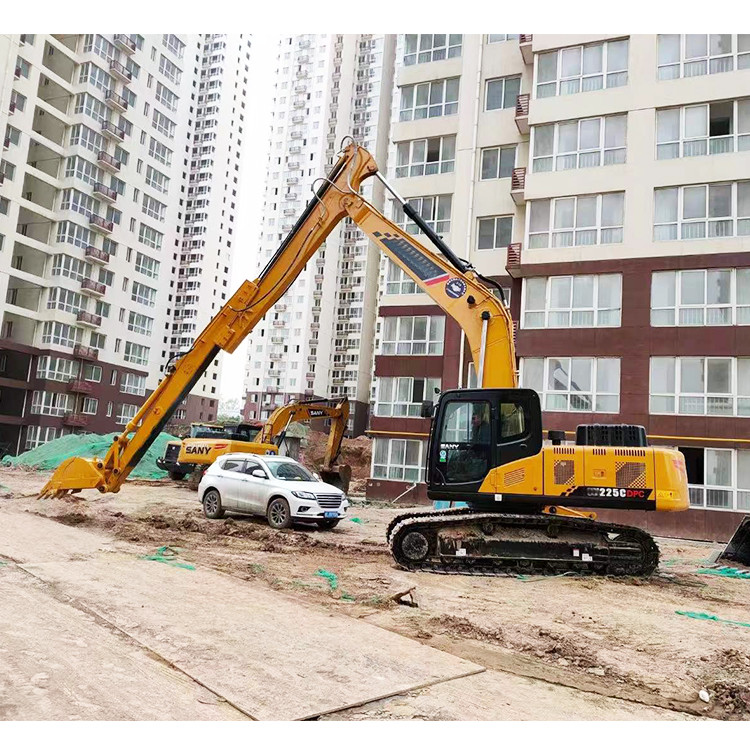 Yellow 10m Excavator Sliding Arm Wear Resistant For Komatsu PC200