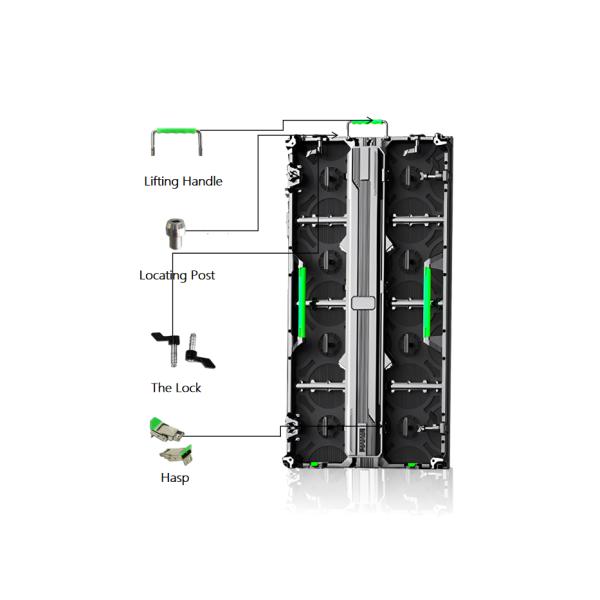 Rental LED Display Outdoor High Brightness Energy Saving P3.91 Stage LED Display Full Color Concert LED Video Wall