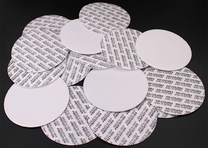 1mm Soft Temper PS Foam Aluminum Foil Lid For Plastic Bottles