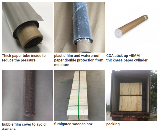 200 Micron Stainless Steel Wire Mesh Plain cloth wear resistant