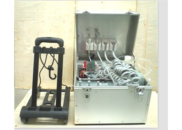 Luggage Type Mobile Portable Dental Unit With Built in Air Compressor