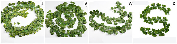 2.3m Fake Ivy Leaves Garland Vine Creeper Grape Foliage Carton Packing