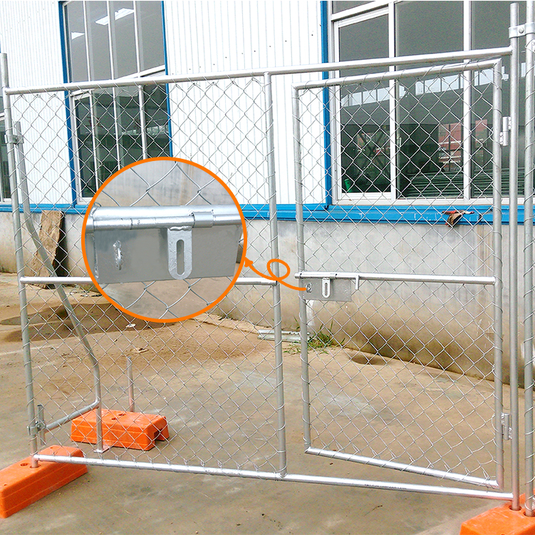 Temporary construction fence chain link temporary fence for sale