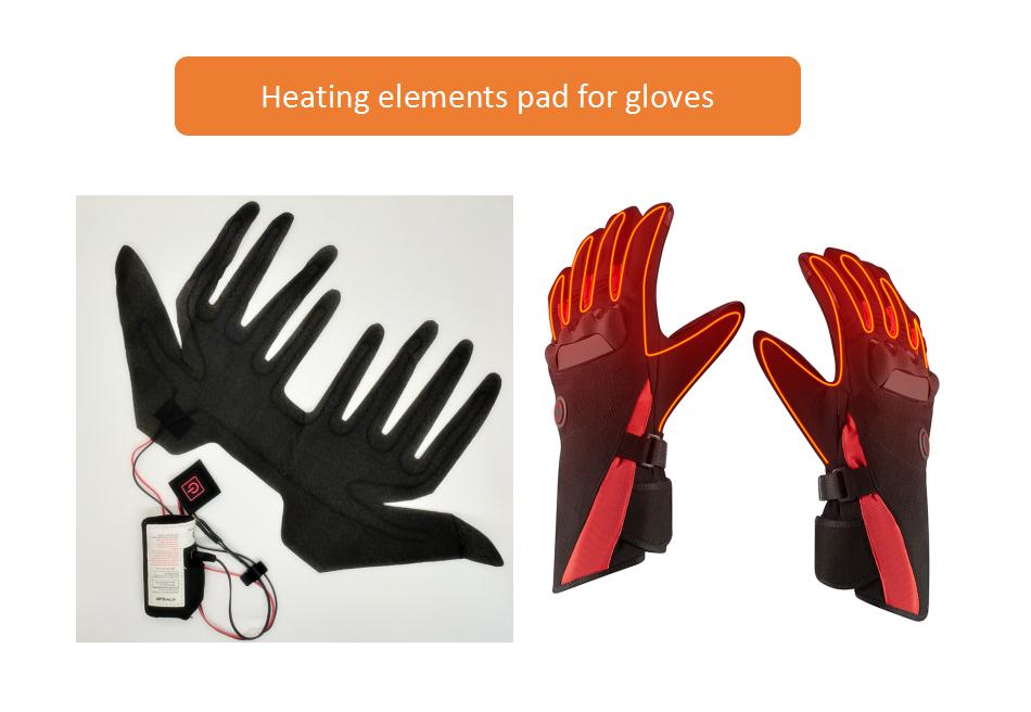 USB Controlled Carbon Fiber Infrared Heating Element For Clothes Gloves
