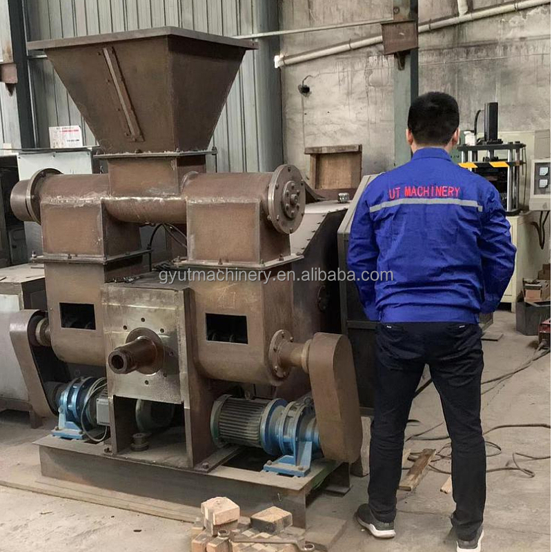 UT Machinery NO Binder Mechanical Biomass Wood Sawdust Extruder for Round Briquettes