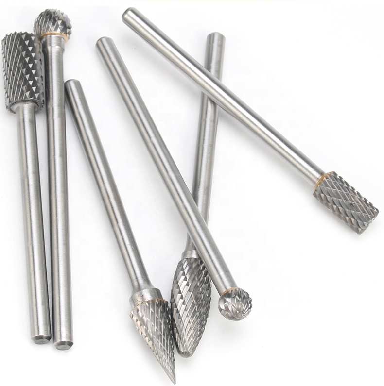 High Performance Long Shank Carbide Burr Carbide Burr Tool Full Size