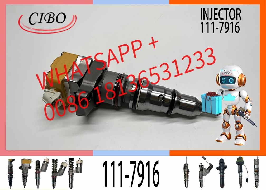 Excavator Injector 111-7916 1117916 for 3126 Engine Parts Diesel Nozzle Assembly