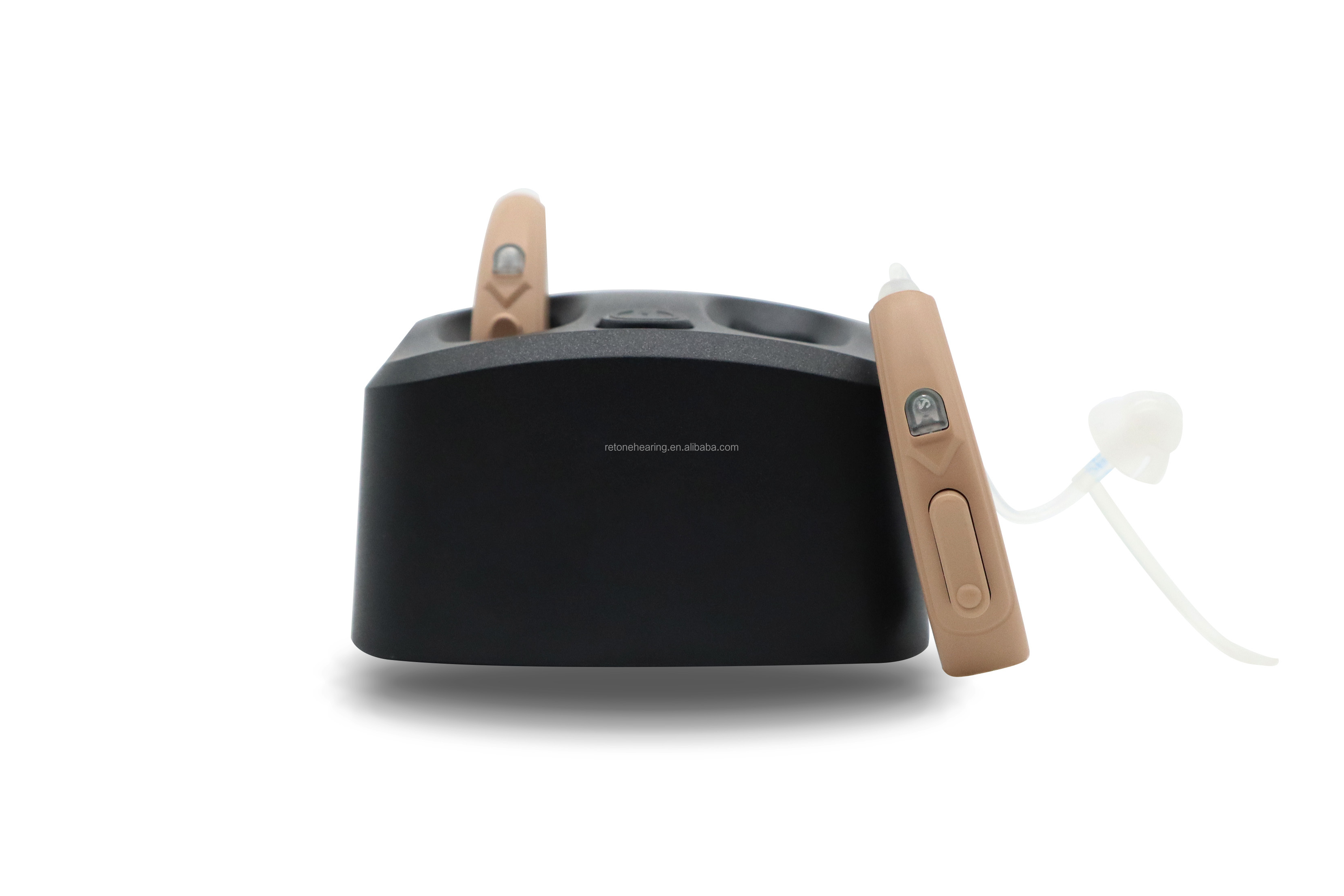 Ergonomically Rechargeable Hearing Aids Noise Cancelling For Seniors