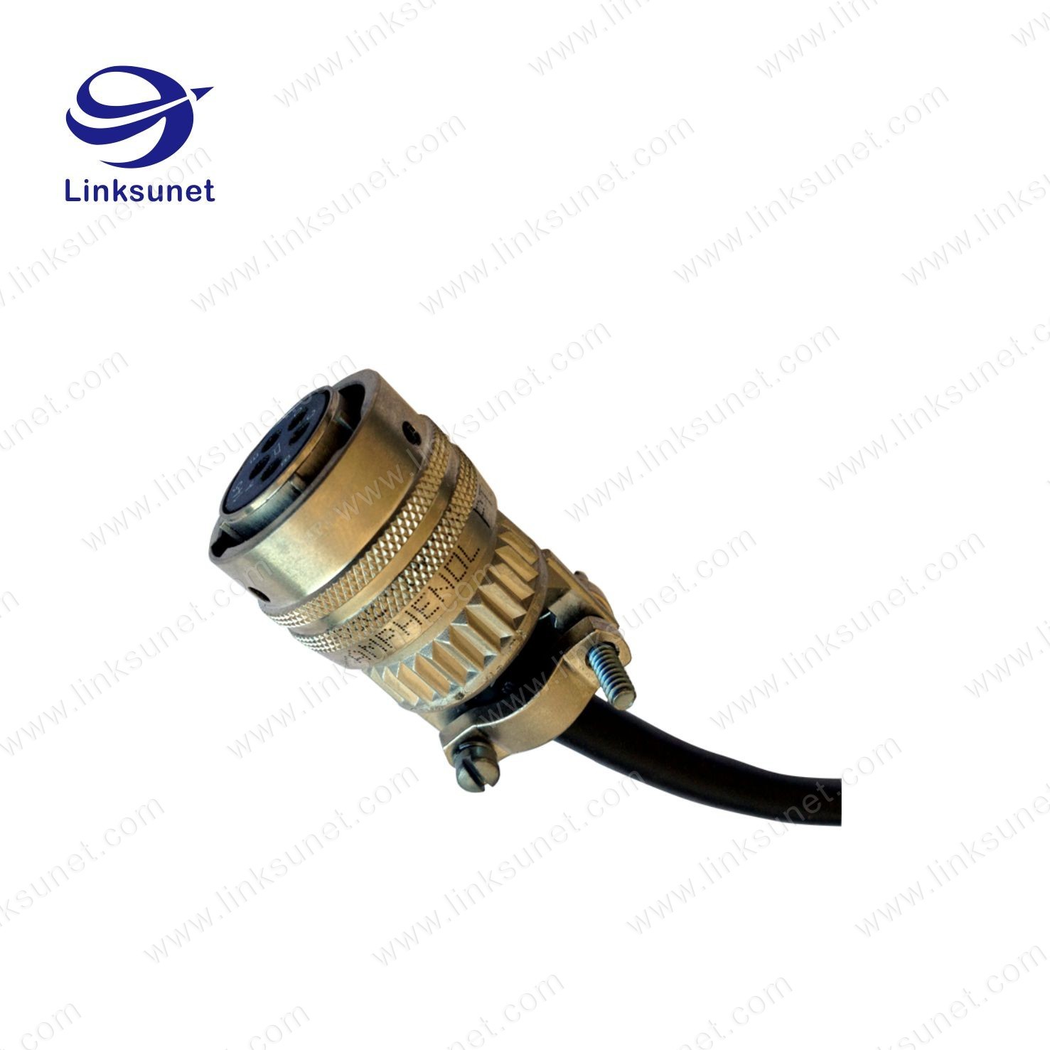 Ms3102 - 20 - 24p Female Sockets Circular Connector Cable Assembly LIYCY Cable 0.14 - 25C