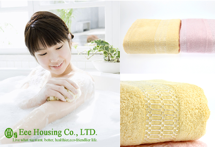 Moisture Absorption and Ventilation Bamboo Fiber Bath Tower, 70cm*140cm,anti-bacterial organic bamboo towel,Quick-Dry