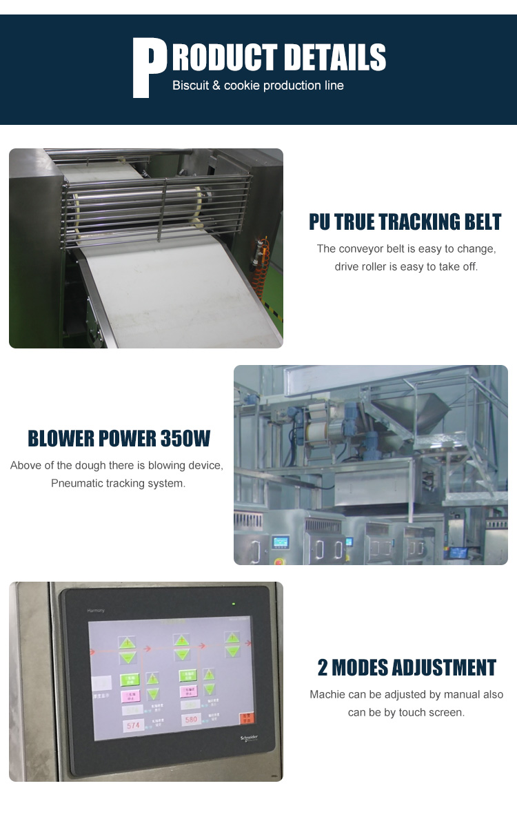 New Bakery Equipment Roller Automatic Sheeter Dough For Biscuit Product Line