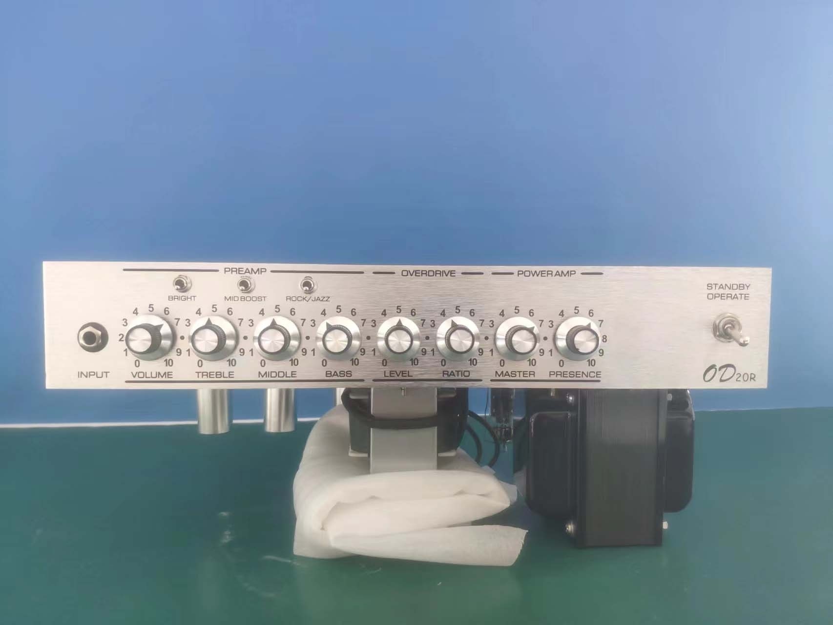 Custom Grand Amplifier ODR Overdrive Special Reverb Combo in White Color 20W JJ 12ax7/3, EL84/2 Effect Loop Dumble Style