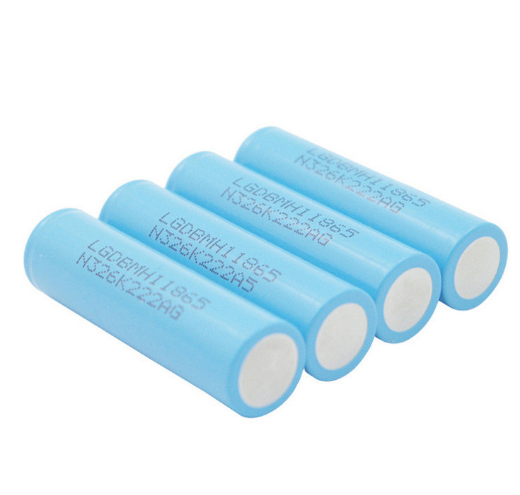 Small 3.6V 3200mAh 1C Replacement Lithium Ion Cells For Power Tools Blue Color