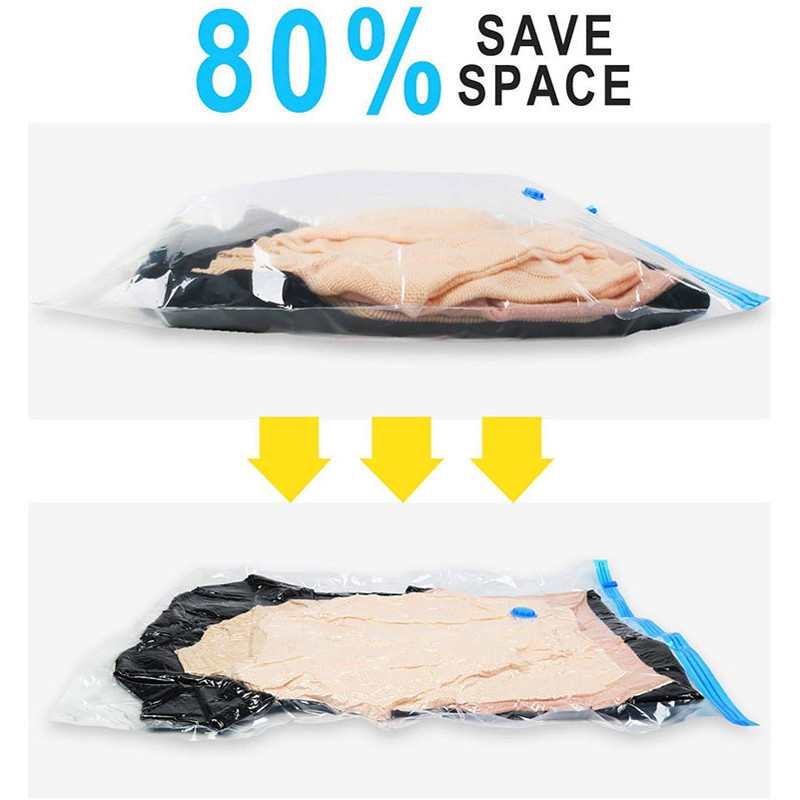 60x80cm 70 To 100 Microns Vacuum Suction Storage Bags