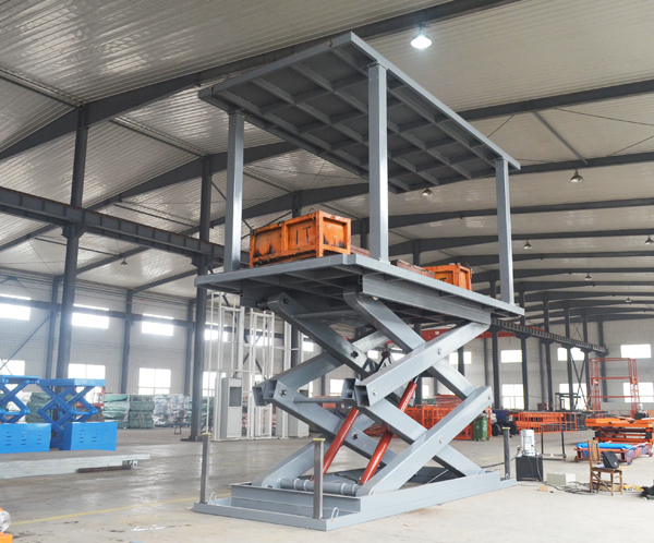 CE Certified Double Deck Scissors Car Lift for Home Garage Parking with Easy Operation