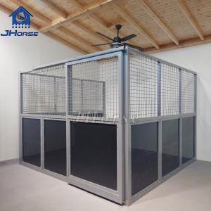 Buy cheap Prefabricated  HDPE Classic Equine Horse Stall Panels Horse Stable Sliding Door product