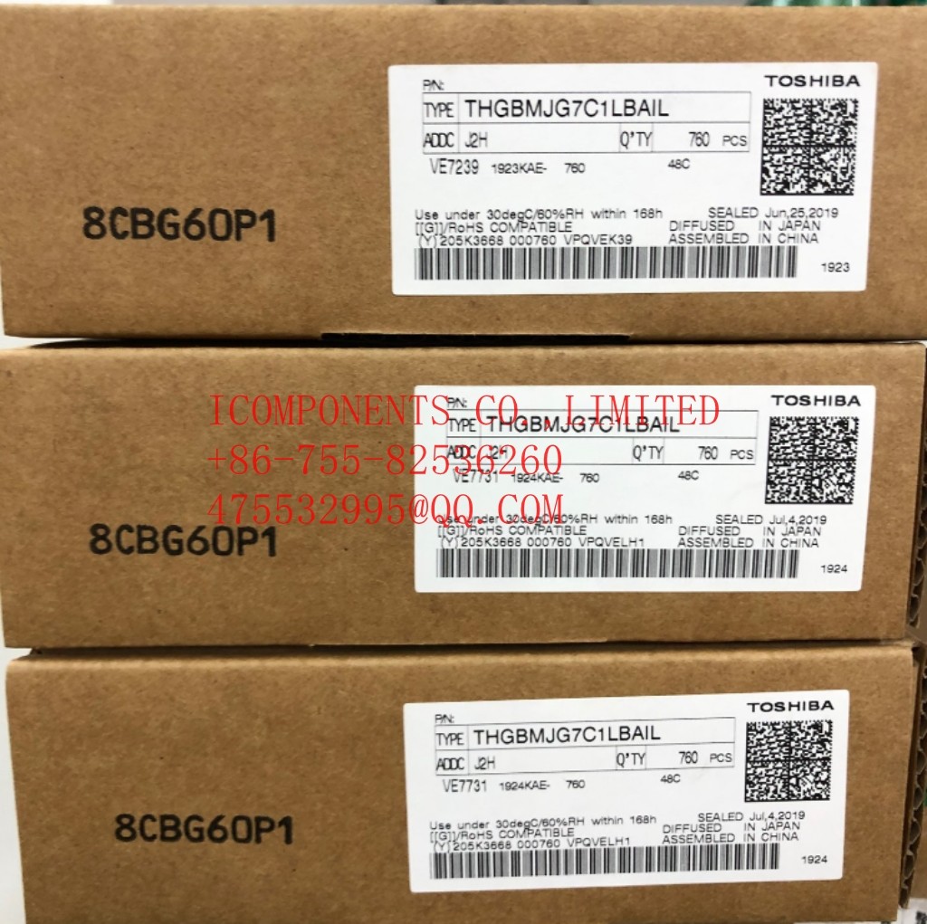 THGBMJG7C1LBAIL KIOXIA EMMC 16GB NAND 15NM EMBEDDED MULTIMEDIA CHIP (EEPROM) (Alt: THGBMJG7C1LBAIL)