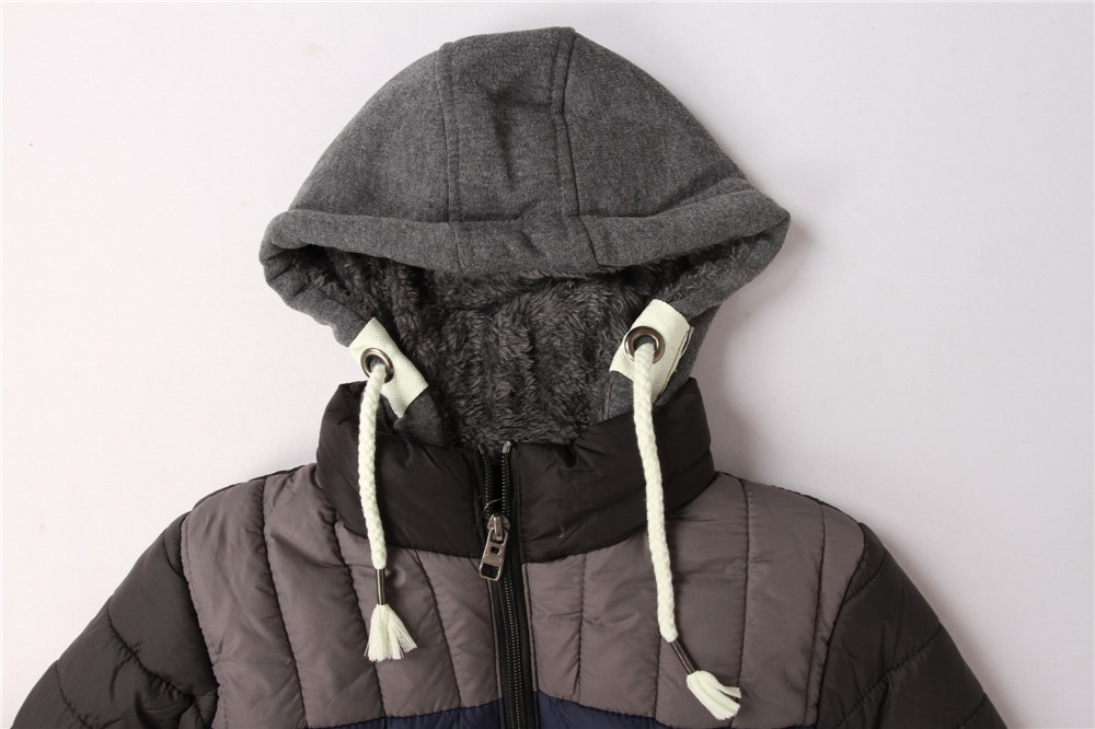 Junior Boy's Coats, Children's Jacket, detachable hood, fur lining