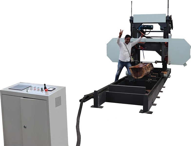 portable saw mill, Wood Log Cutting Band Sawmill, band saw machine for sale