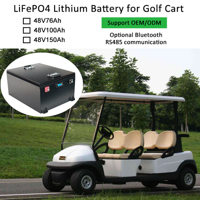 LiFePo4 Lithium Battery 48V 72V 150AH 200AH Lithium Ion Golf Cart Battery OEM ODM 500AH Rechargeable Forklift Battery 1