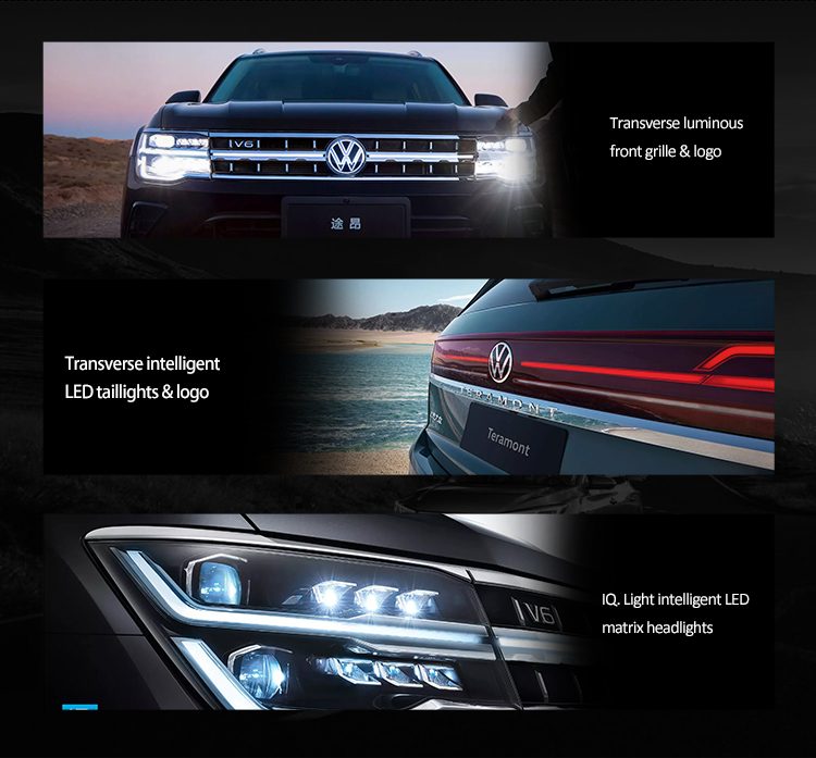 2023 VW Teramont Car Fuel Pump Best Seller Used SUV in with TPMS Maximum Power of 100-150Ps Petrol Engine and LED Lights