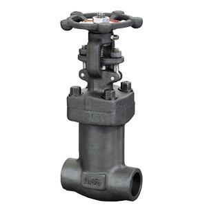 Risng Stem Bellow Seal Globe Valve , Socket Weld Globe Valve 1/4 - 3 Inch NPT End