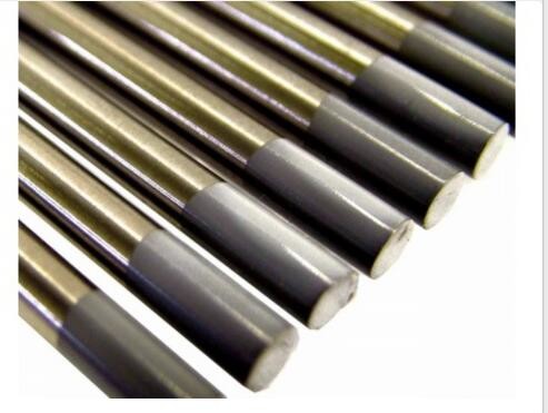 Grey Color WC20 Tungsten Welding Electrodes Ground Finish For Tig Welding