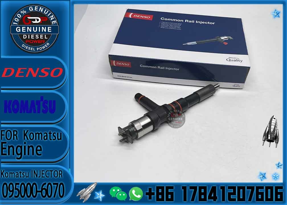 Diesel Inyector Common Rail Fuel Injector 0950006070 6251-11-3100 095000-6070 For PC350-7 PC400-7