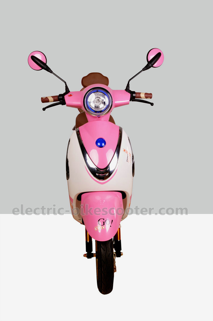 60V 500W Pedal Assisted Electric Scooter 14" 45km/H Brushless Motor Moped Classic Vespa