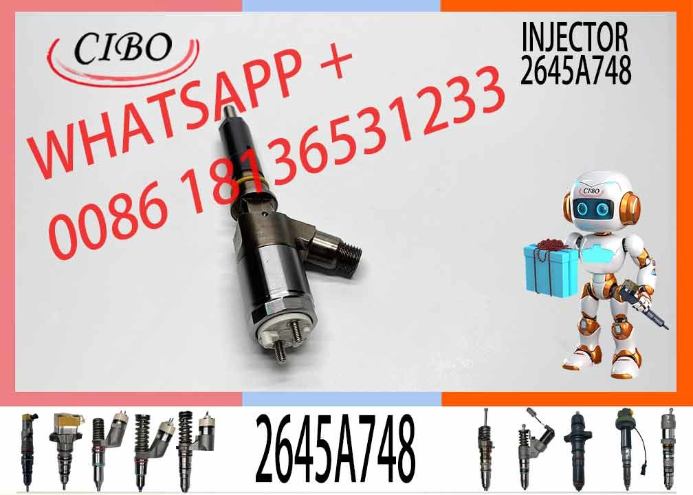High Pressure Common Rial Injector 320-0688 10R-7939 2645A748 326-4756 326-4740 10R-7951 2645A717 for C6.6 Engine