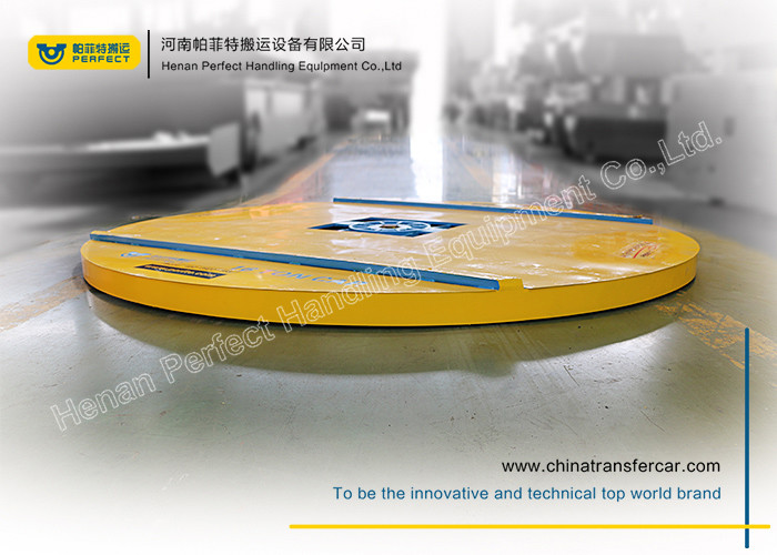 Ce Rotary Platform 3.5kw Industrial Transfer Trolley