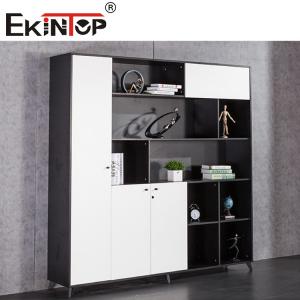 China 4 Drawer Lateral Fireproof File Cabinet Wood Bookshelf For Office Furniture on sale