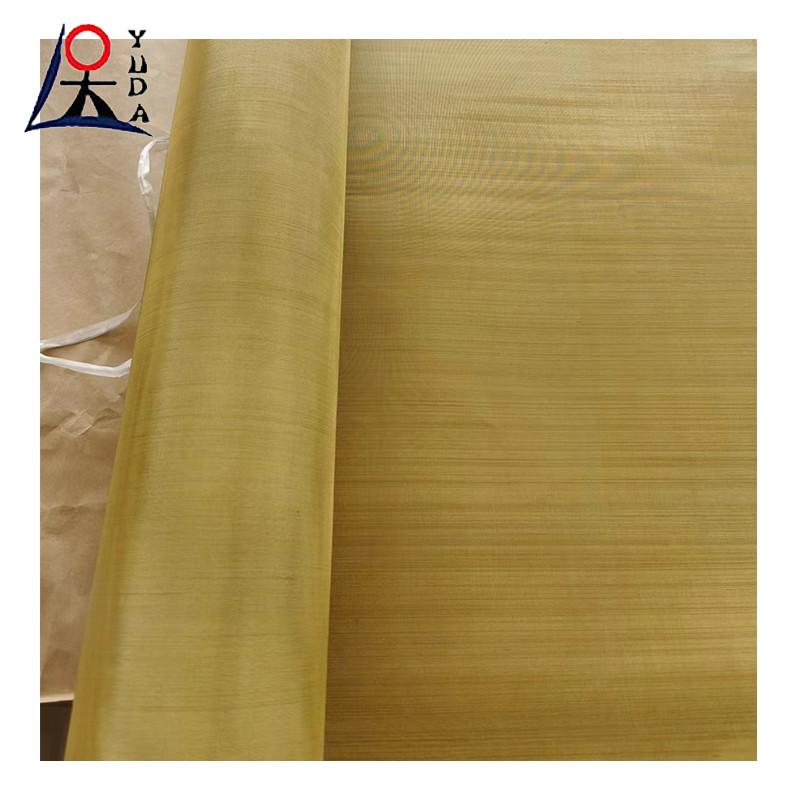 Shielding fine Woven Copper Mesh Decorative 0.05mm -2.03mm