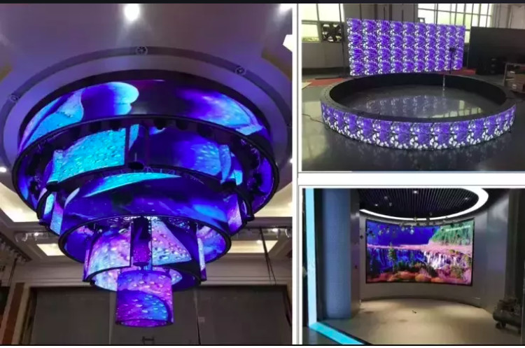 Indoor Flexible Curved Led Screen Panel P1.875 P2.5 P3 P4 P5 P6