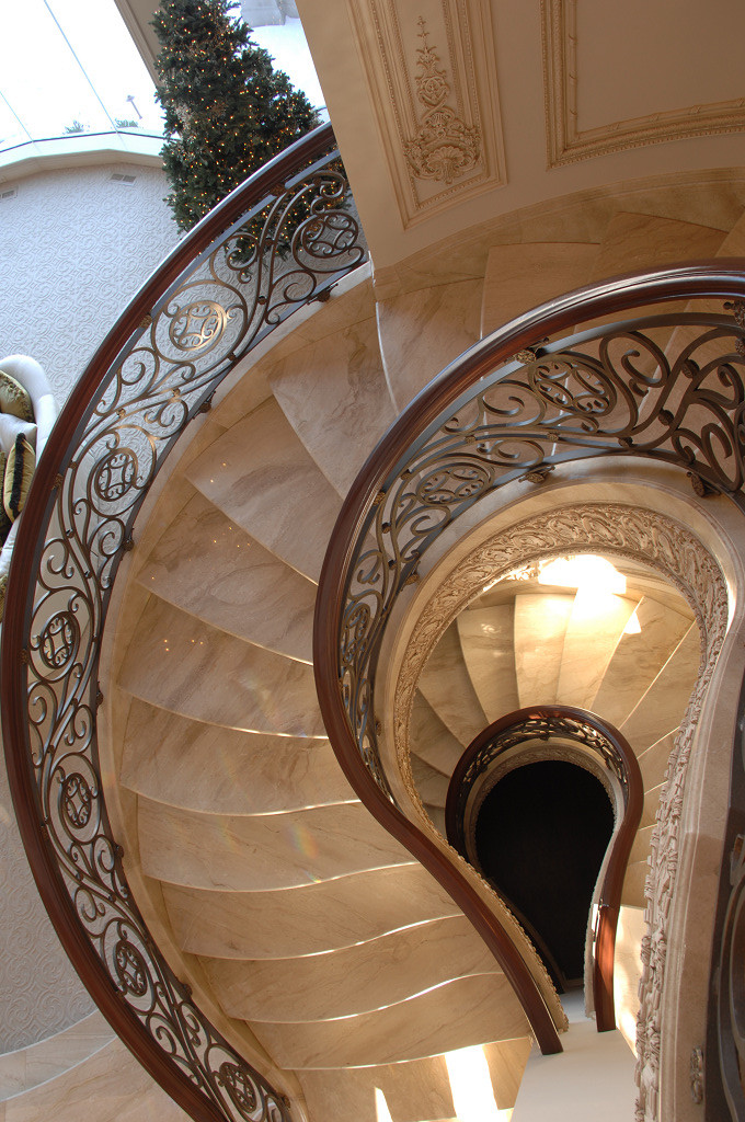Stairs Tread Step And Risers China Factory Customized Size Marble Stone Slab Tile