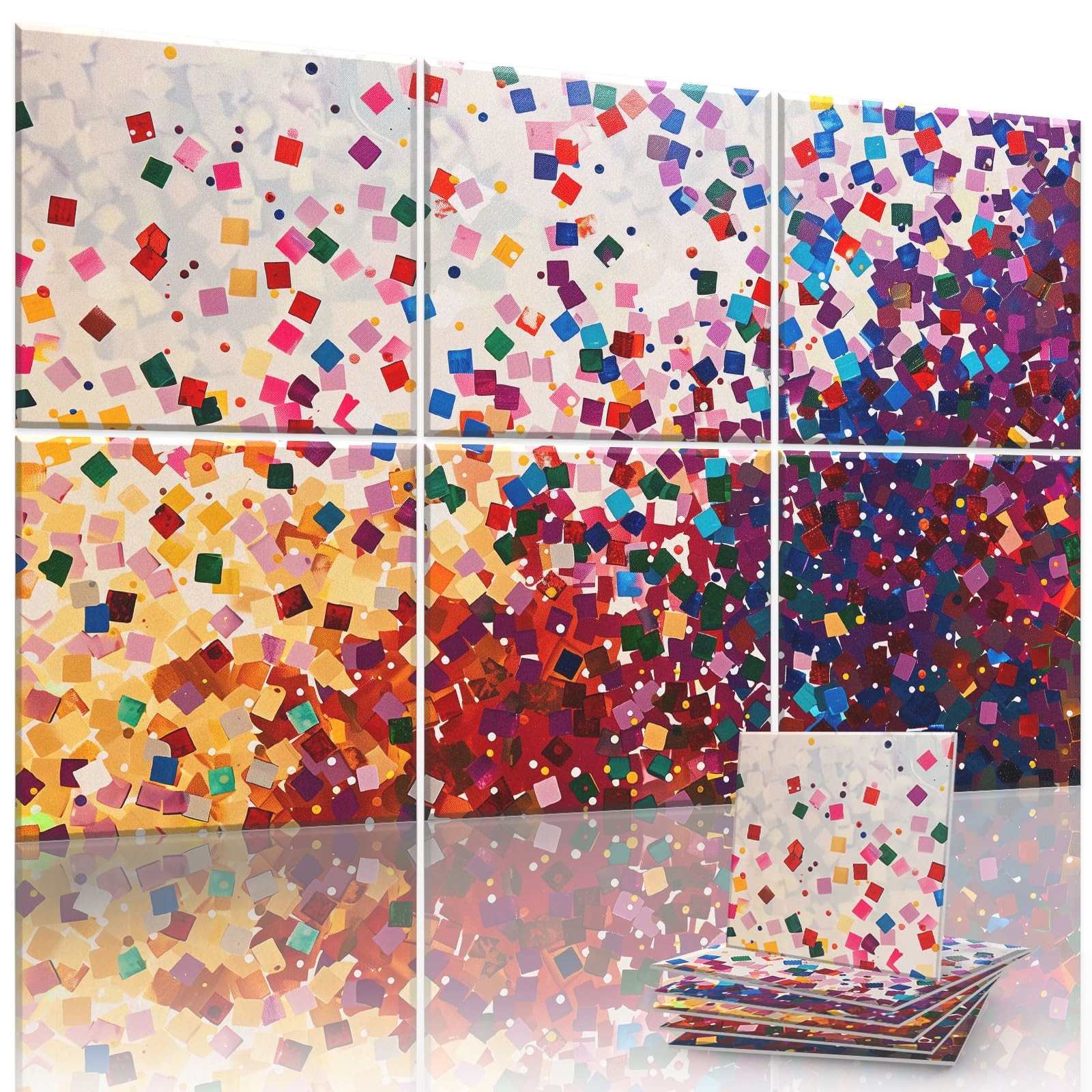 Polyester Sound Absorbing Board Print World Map