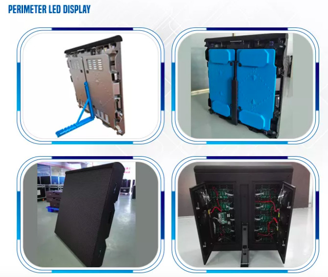 Outdoor Perimeter Led Stadium Screen Display Scoreboards P10 P13.33 P16
