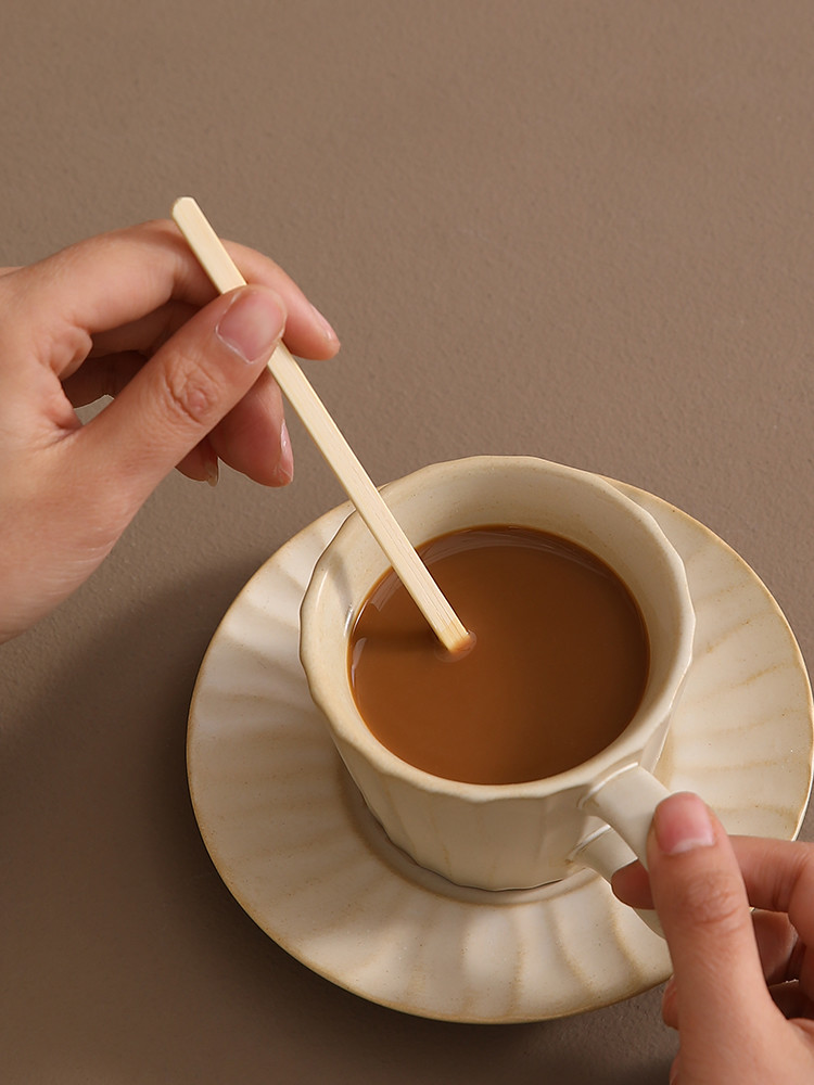 Coffee Stir Sticks 18cm Round End Eco Friendly Coffee Stirrers Wood For Hot Drinks
