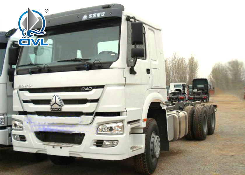SINOTRUK 6X4 Tractor Truck Prime Mover Truck Towing Semi Trailer 371hp Euro II New tractor head