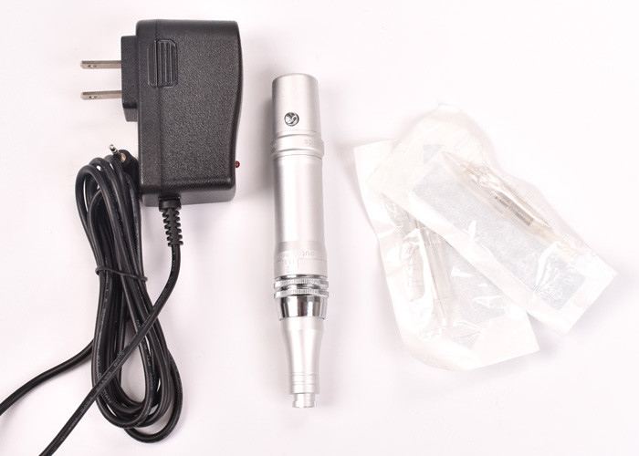 Silver PMU Permanent Makeup Tattoo Machine For Eyebrow Microblading Permanent Tattoo Pen
