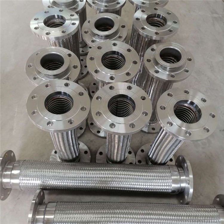 Armored Metal Flexible Hose With Flange 3-12mm Thickness