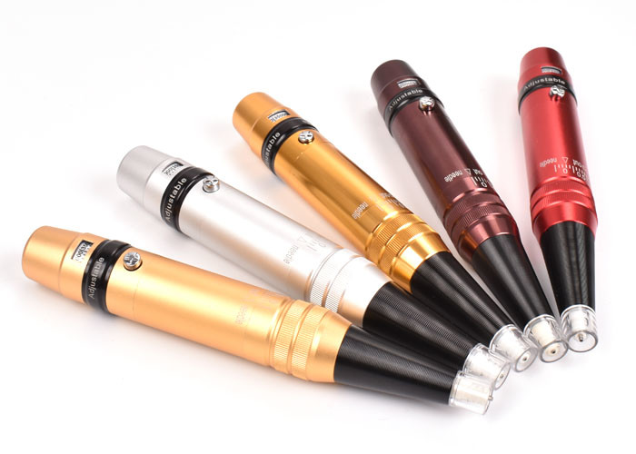 Permanent Makeup Tattoo Machine Golden Tattoo Machine For Eyebrow Eyeliner Lips