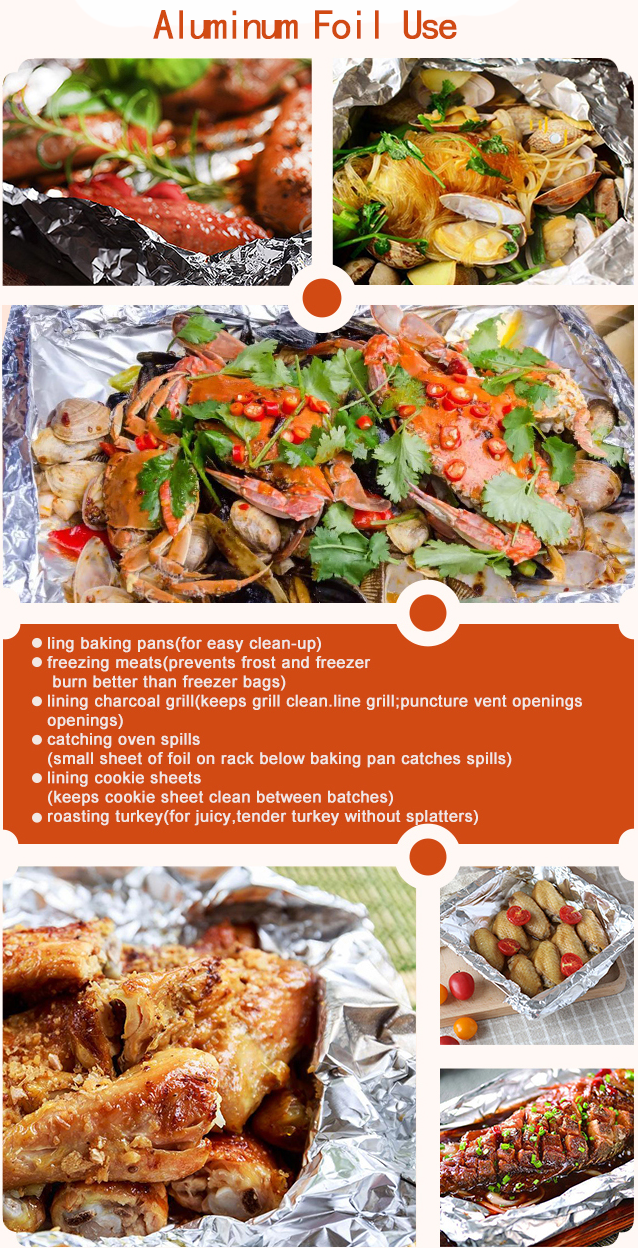 Food Grade Aluminum Foil Container Drip Pans Tray for Carryout Lunch Box Custom Order