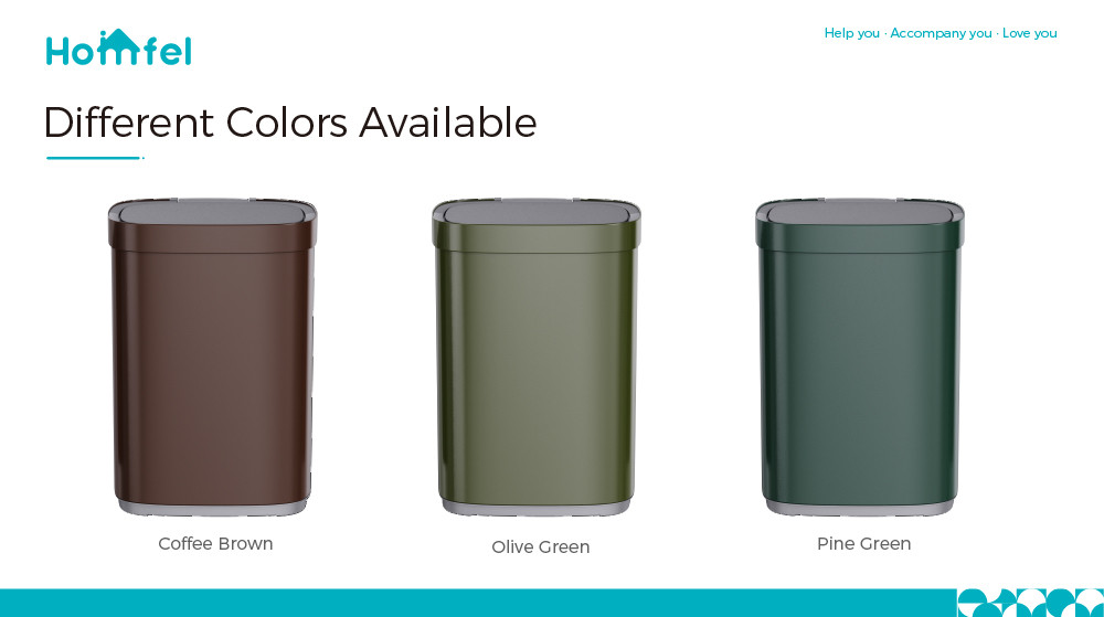 Big Volume Steel Automatic Sensor Trash Bin Open Top Touchless Trash Can