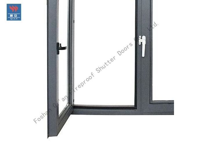 Anti Noise Soundproof Fixed Fire Rated Steel Windows