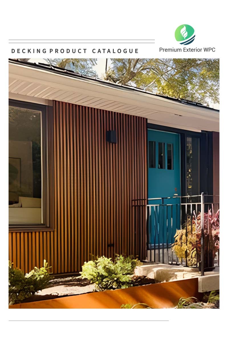 WPC External Wood Cladding Panels commercial Indoor Wall Cladding boards