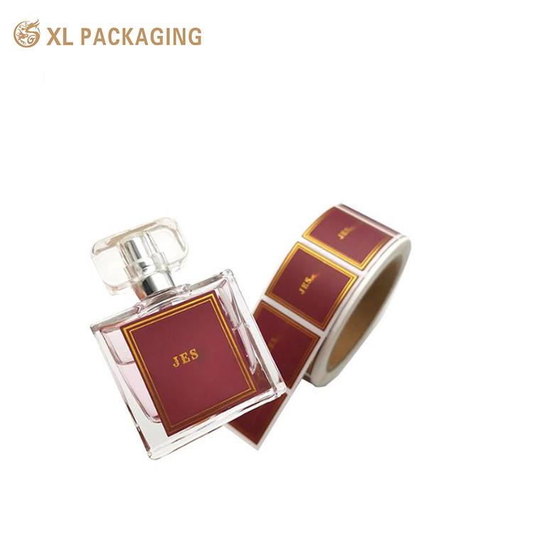 Customized Designs Rectangle Waterproof Double Sided Printing Label Stickers for Water Bottle Package Packaging Labels