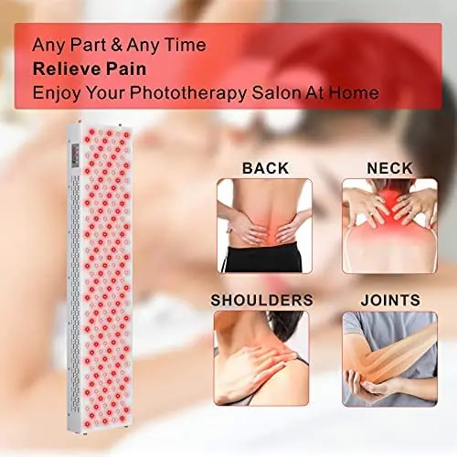 1000w Full Body Red Light Therapy Device 660nm 850nm Infrared Light Panel