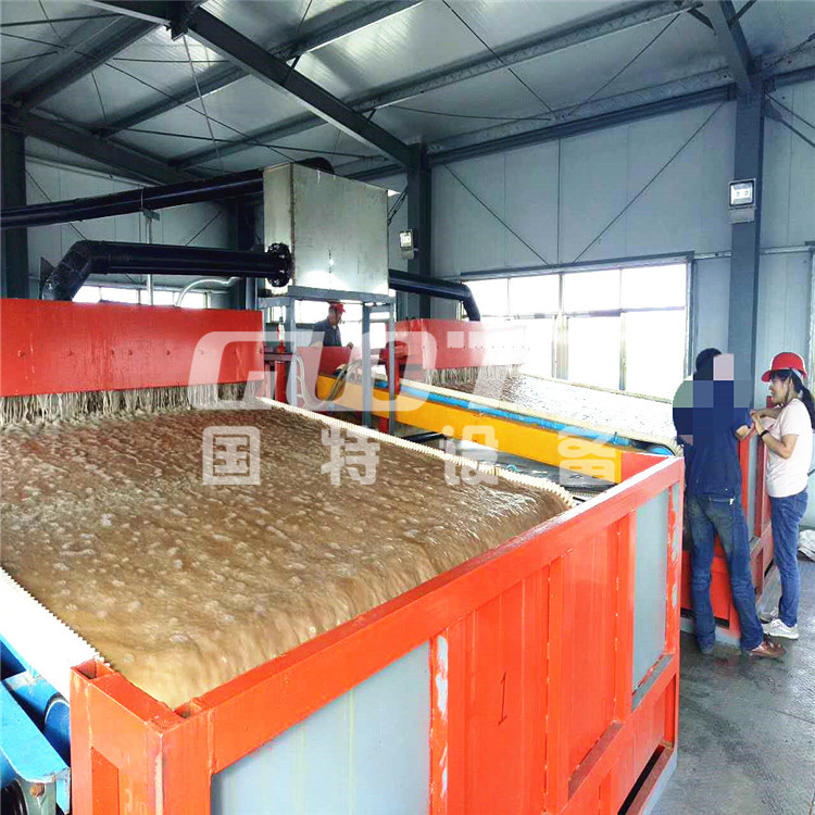 Wet Belt Magnetic Separator for Silica Sand Improvement Feeding size 0-1.2mm